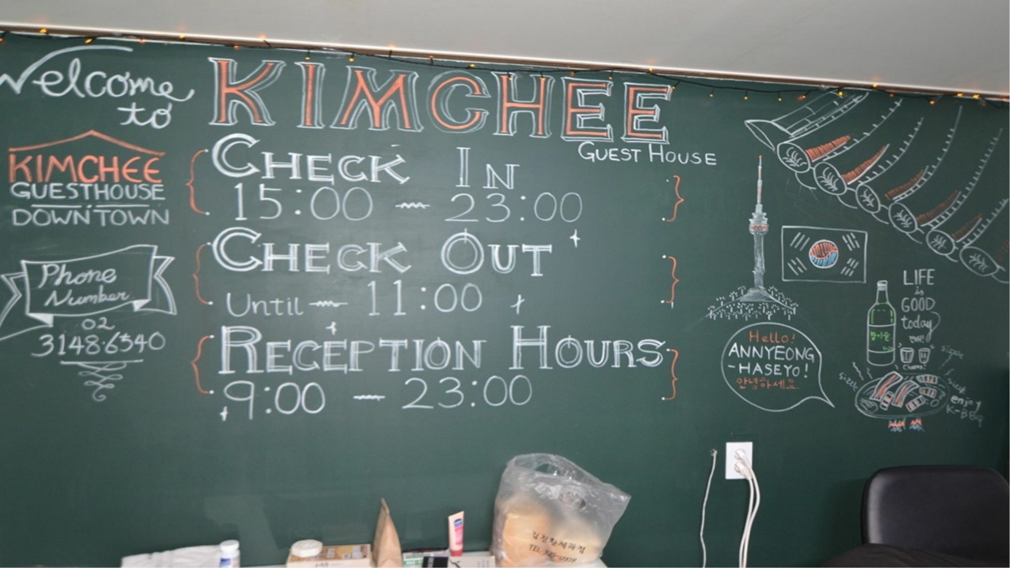 Kimchee Downtown Guesthouse Сеул Экстерьер фото